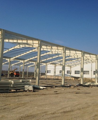 ÇELİK KONSTRÜKSİYON DEPO BİNASI YAPIMI
